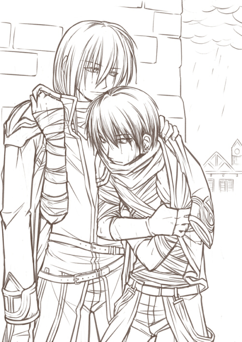 high priest and assassin (ragnarok online) drawn by cod.h