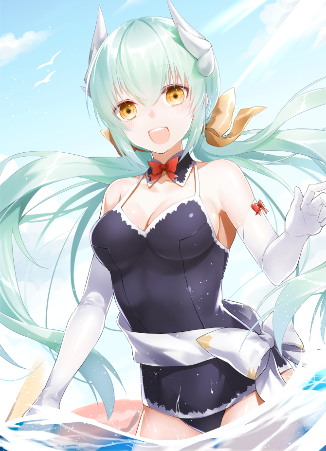 kiyohime (fate and 1 more) drawn by waka_(shark_waka)