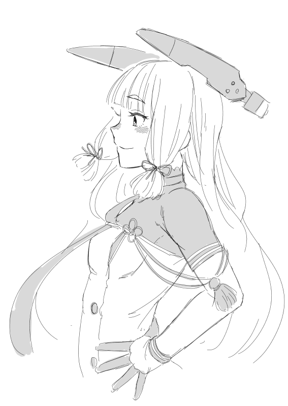 murakumo and murakumo kai ni (kantai collection) drawn by nathaniel_pennel