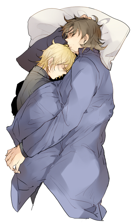 gilgamesh and kotomine kirei (fate and 1 more) drawn by pinki_(shounenkakuseiya)