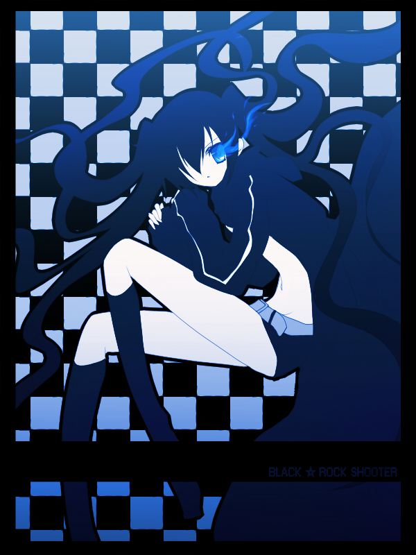 black rock shooter (black rock shooter) drawn by koikawa_minoru