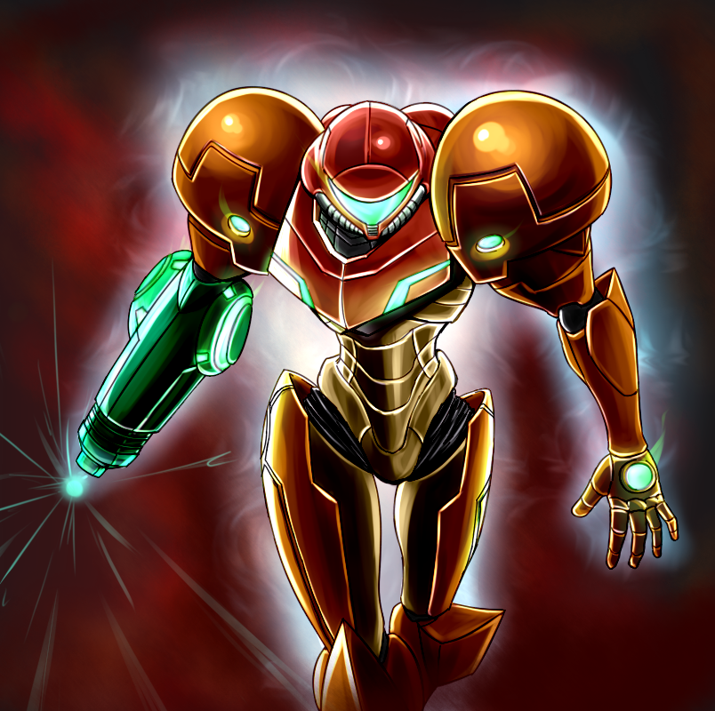 samus aran (metroid and 1 more) drawn by tsubasa_(godbardtsubasa)