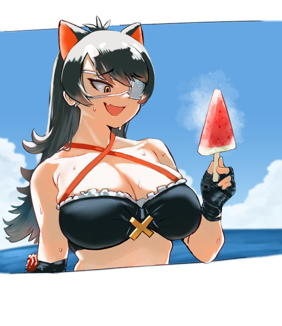 australian devil (kemono friends and 1 more) drawn by hatch_(hatch_box)