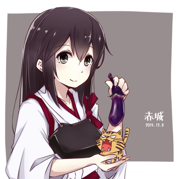 akagi and palmtop tiger (kantai collection and 1 more) drawn by colis_(regunm772)