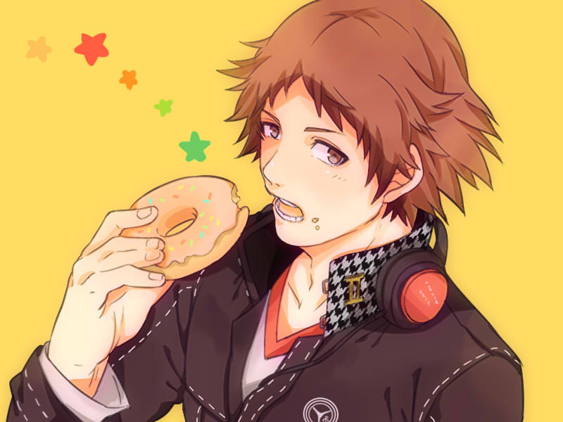 hanamura yousuke (persona and 1 more) drawn by tiitakeo