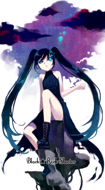 black rock shooter (black rock shooter) drawn by manle