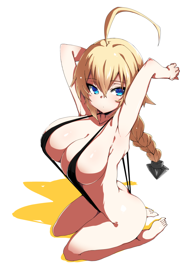 es (blazblue and 2 more) drawn by kaname_nagi