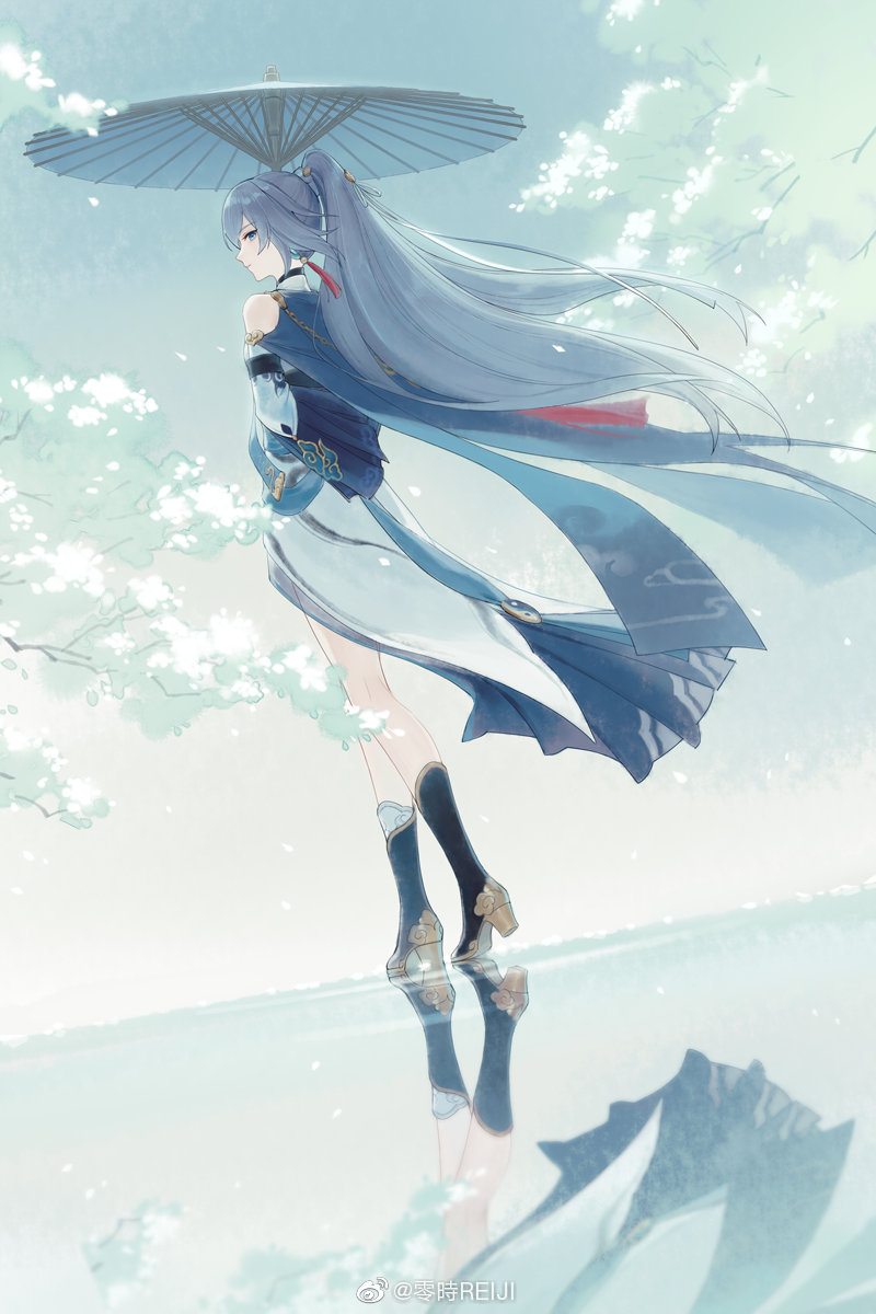 fu hua (honkai and 1 more) drawn by rj_(lingshih10)