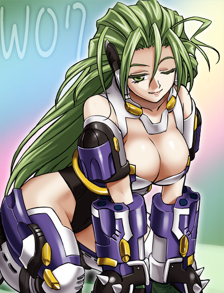 aschen brodel (super robot wars and 1 more) drawn by haruyama_kazunori