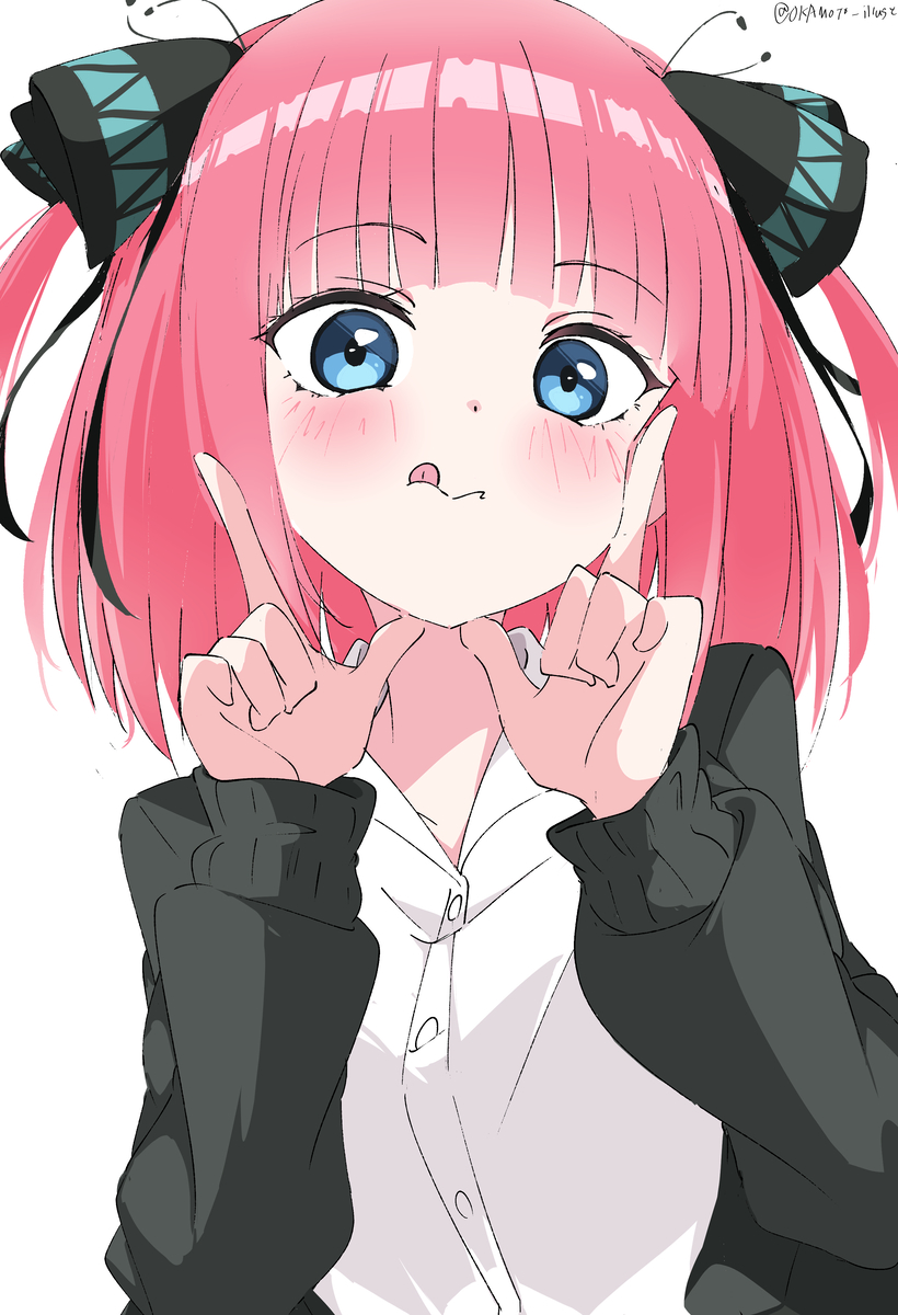 nakano nino (go-toubun no hanayome) drawn by white_gorilla_(okamoto)