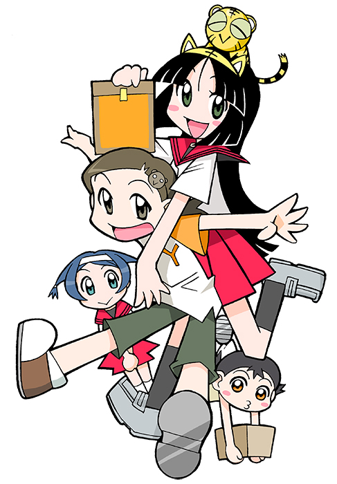 miko, kuromimi kotora, ruru, kodomo, and yamane (toranoana and 1 more) drawn by mukku_(mook-tv)