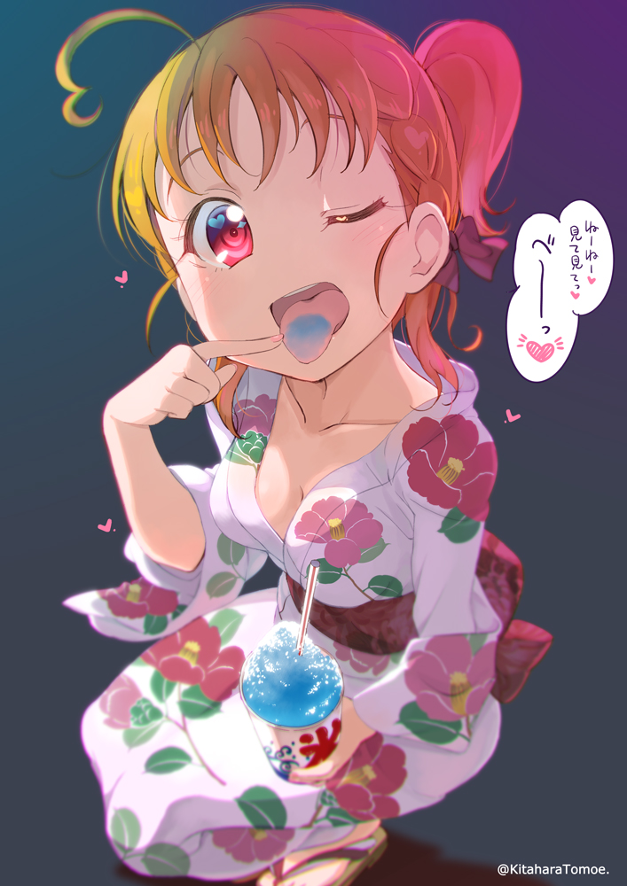 takami chika (love live! and 1 more) drawn by kitahara_tomoe_(kitahara_koubou)