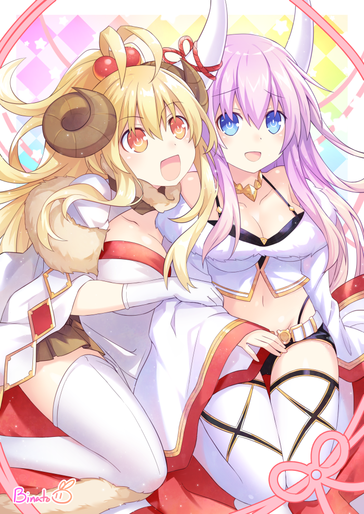 anila, kumbhira, purple sister, yuuki aoi, yellow heart, and 1 more (granblue fantasy and 1 more) drawn by binato_lulu