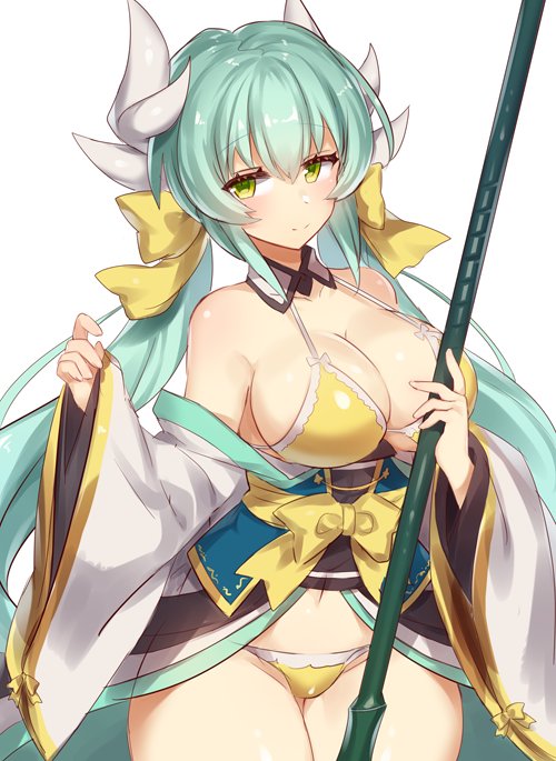 kiyohime (fate and 1 more) drawn by pokoten_(pokoten718)