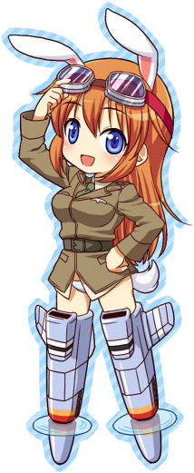 charlotte e. yeager (world witches series and 1 more) drawn by mochiya_marosuke