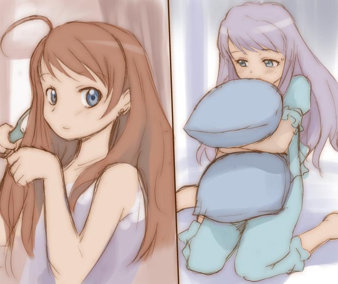 arika yumemiya and mashiro blan de windbloom (my-otome)