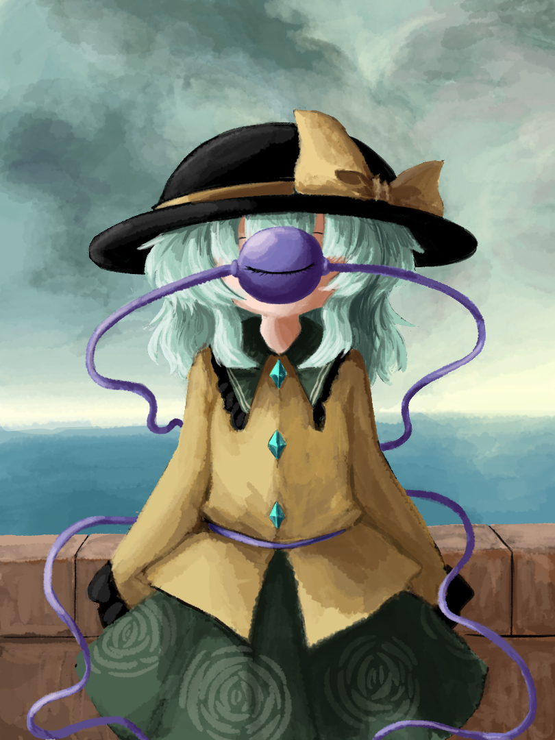 komeiji koishi (touhou and 1 more) drawn by heripantomorrow