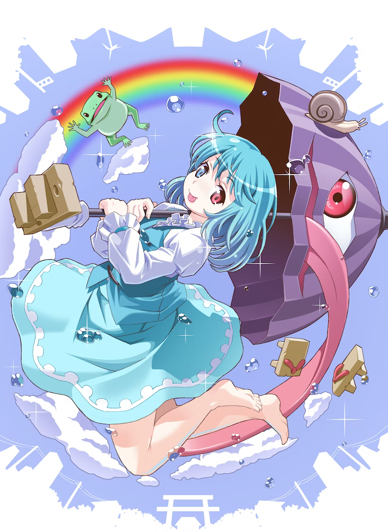 tatara kogasa (touhou) drawn by toromi_(toromix2)