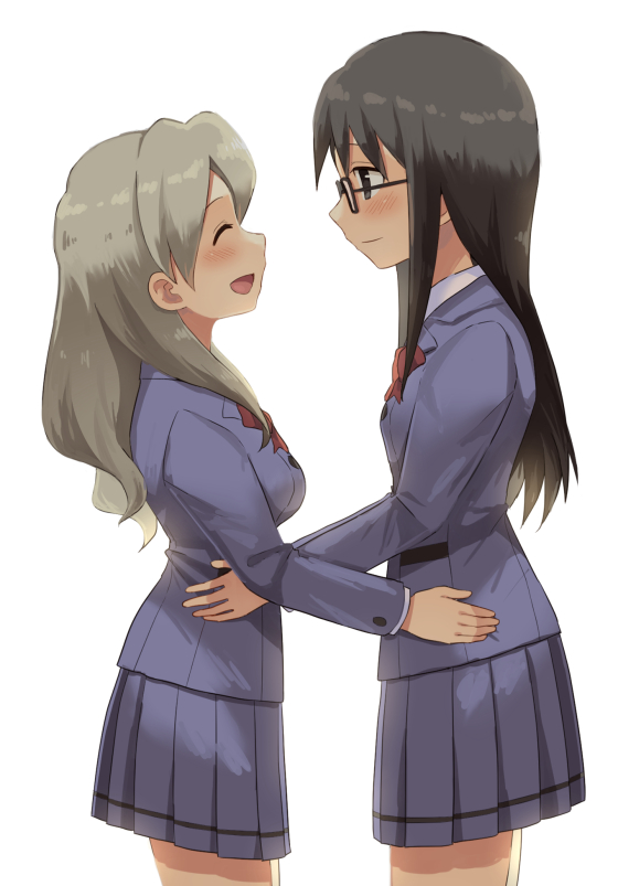 murasame sumika and kazama ushio (sasameki koto) drawn by hatsukaze33