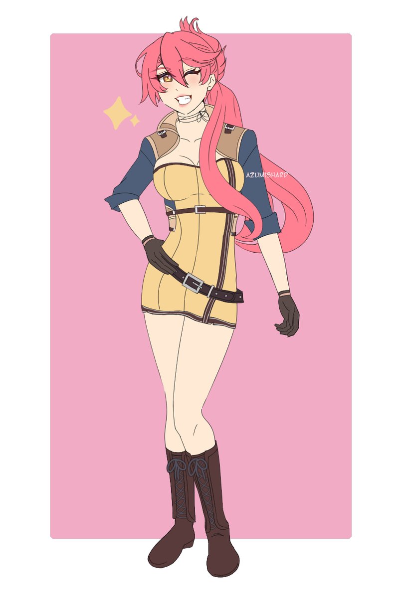 sara valestein (eiyuu densetsu and 2 more) drawn by azumishard