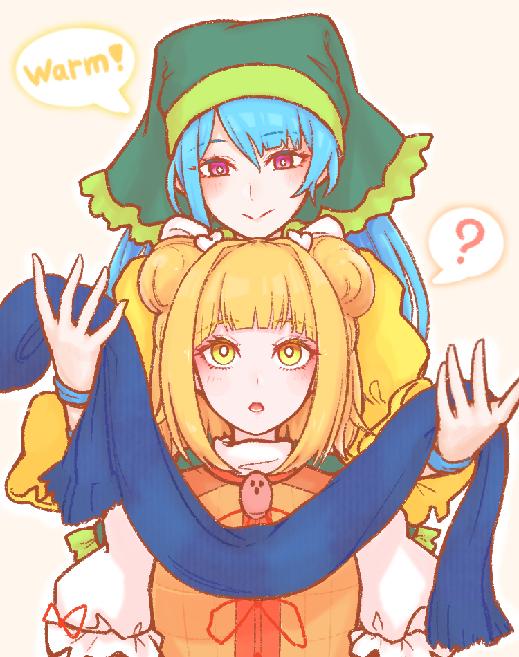 haniyasushin keiki and joutouguu mayumi (touhou) drawn by shokabatsuki