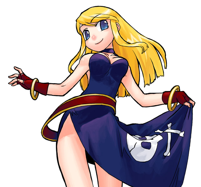 b. jenet (fatal fury and 1 more) drawn by hirai_yukio
