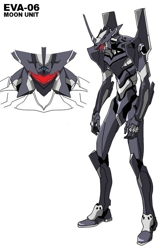 eva 06 (neon genesis evangelion and 2 more) drawn by kurobuchi_numama