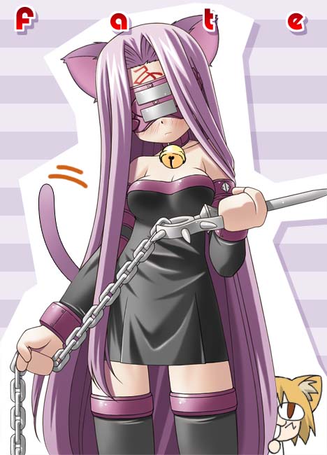 medusa and neco-arc (fate and 3 more) drawn by bakutendou