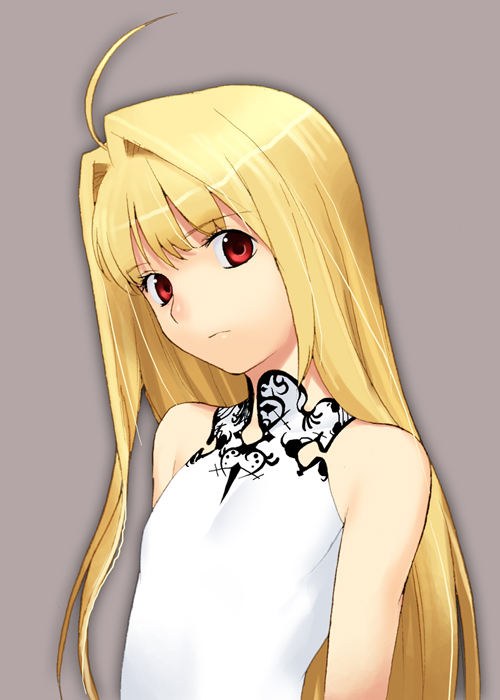 arcueid brunestud and eco-arc (tsukihime) drawn by takenashi_eri