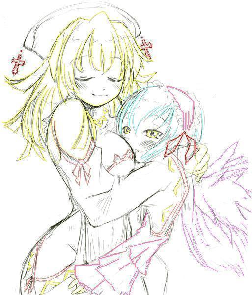 suigintou and prier (rozen maiden and 1 more)