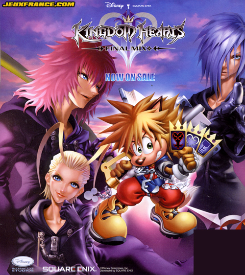 sora, larxene, marluxia, and zexion (kingdom hearts and 1 more) drawn by susumu_matsushita