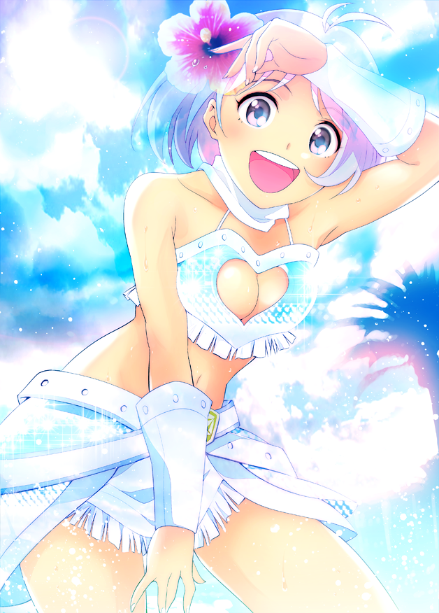 hidaka ai (idolmaster and 1 more) drawn by riyo_(riyontoko)