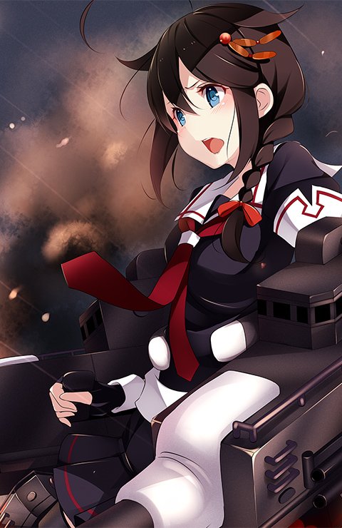 shigure and shigure kai ni (kantai collection) drawn by kujou_ichiso