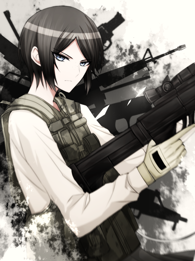 ikusaba mukuro (danganronpa and 1 more) drawn by hisakei