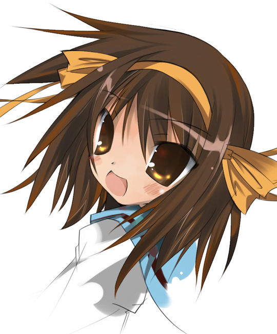 suzumiya haruhi (suzumiya haruhi no yuuutsu) drawn by yamaguchi_shinnosuke