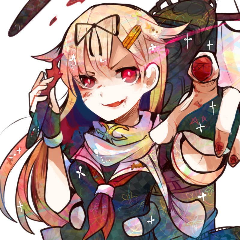 yuudachi and yuudachi kai ni (kantai collection) drawn by itomugi-kun