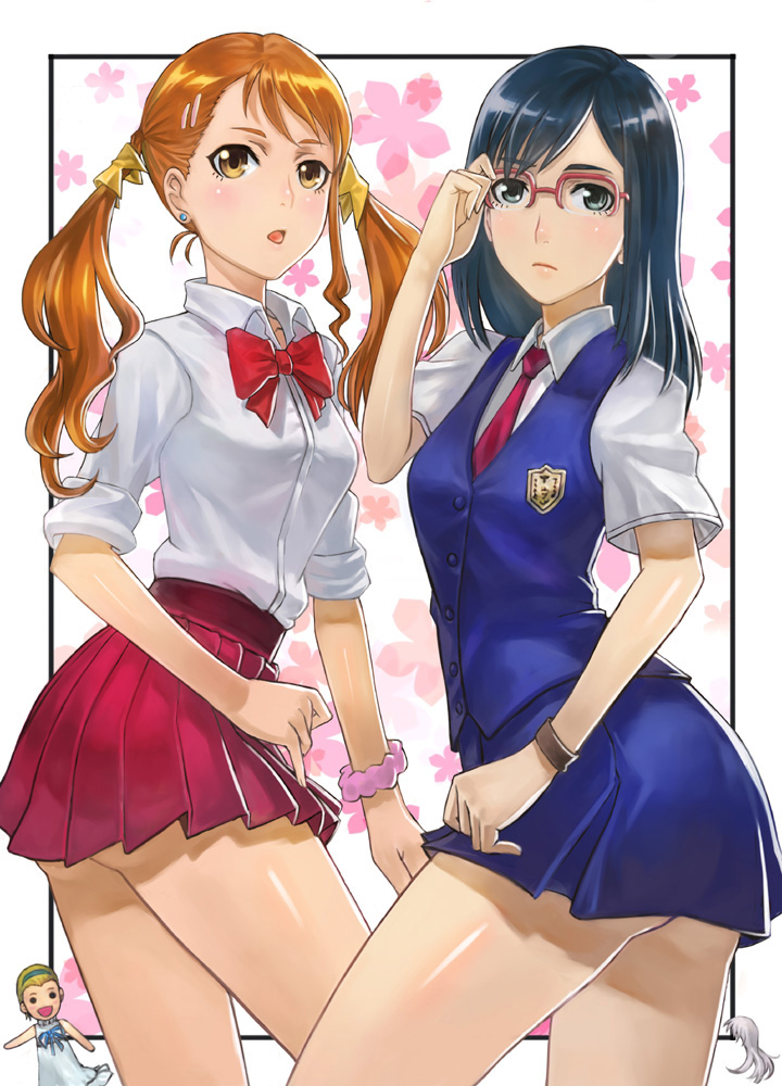 anjou naruko and tsurumi chiriko (ano hi mita hana no namae wo bokutachi wa mada shiranai.) drawn by docoi