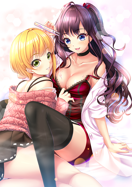 ichinose shiki and miyamoto frederica (idolmaster and 1 more) drawn by nomura_teruya