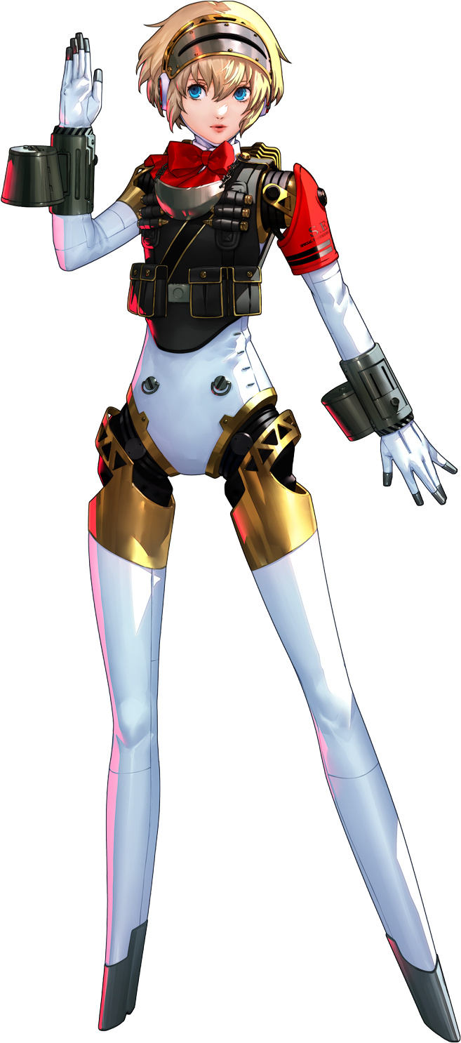 aigis (persona and 3 more) drawn by shimada_azusa