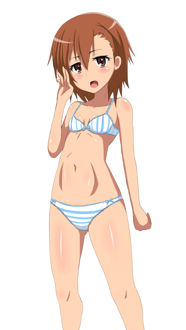 misaka mikoto (toaru majutsu no index and 1 more) drawn by marupuni