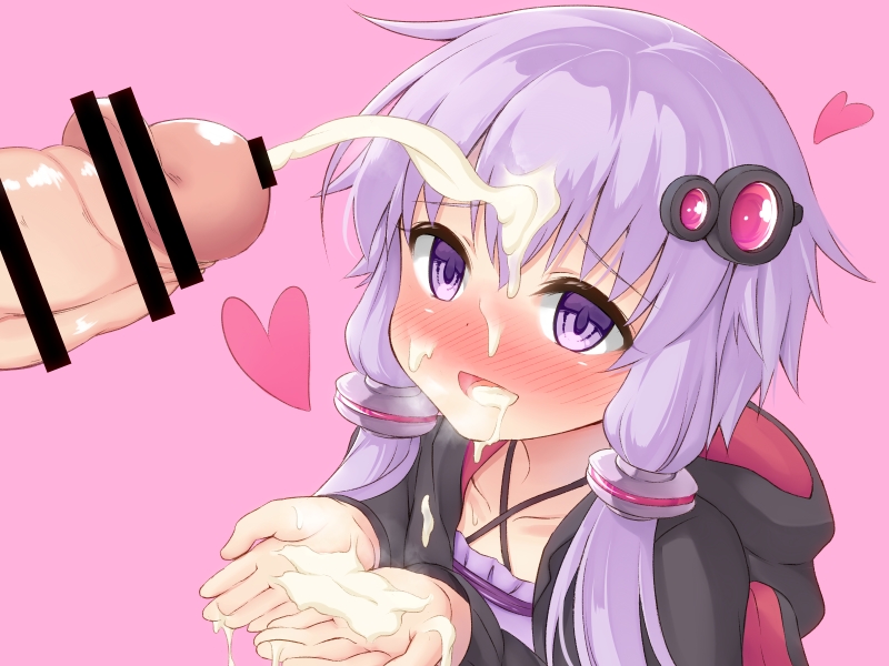 yuzuki yukari (vocaloid and 1 more) drawn by musouzuki