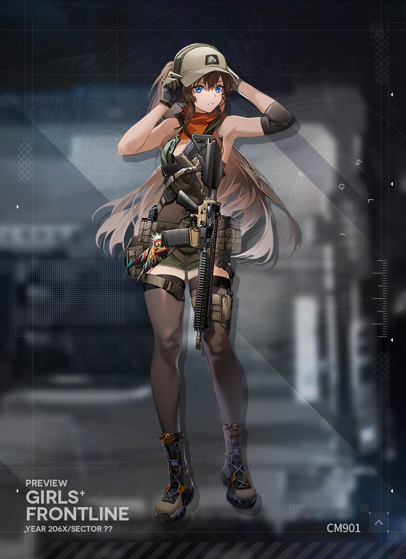 cm901 (girls' frontline) drawn by rff_(3_percent)