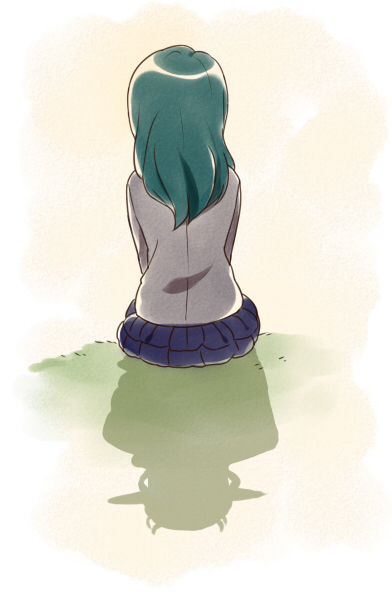 mizukawa minori and potomuri (inazuma eleven and 2 more) drawn by petagon