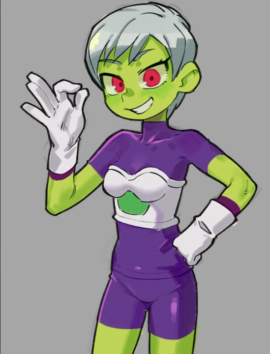 cheelai (dragon ball and 1 more) drawn by chi-iz
