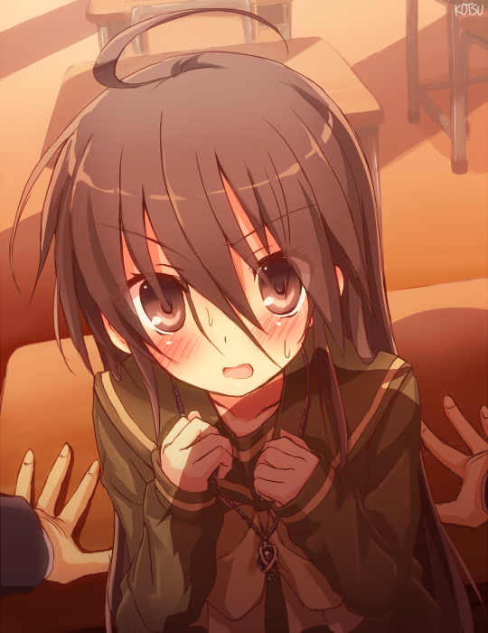 shana and alastor (shakugan no shana) drawn by kotsu