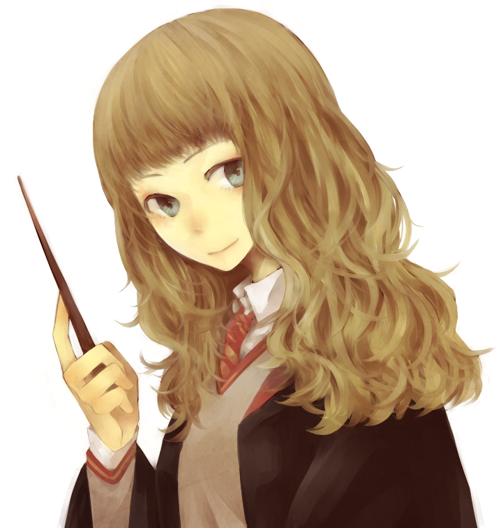 hermione granger (wizarding world and 1 more) drawn by sorakura_shikiji