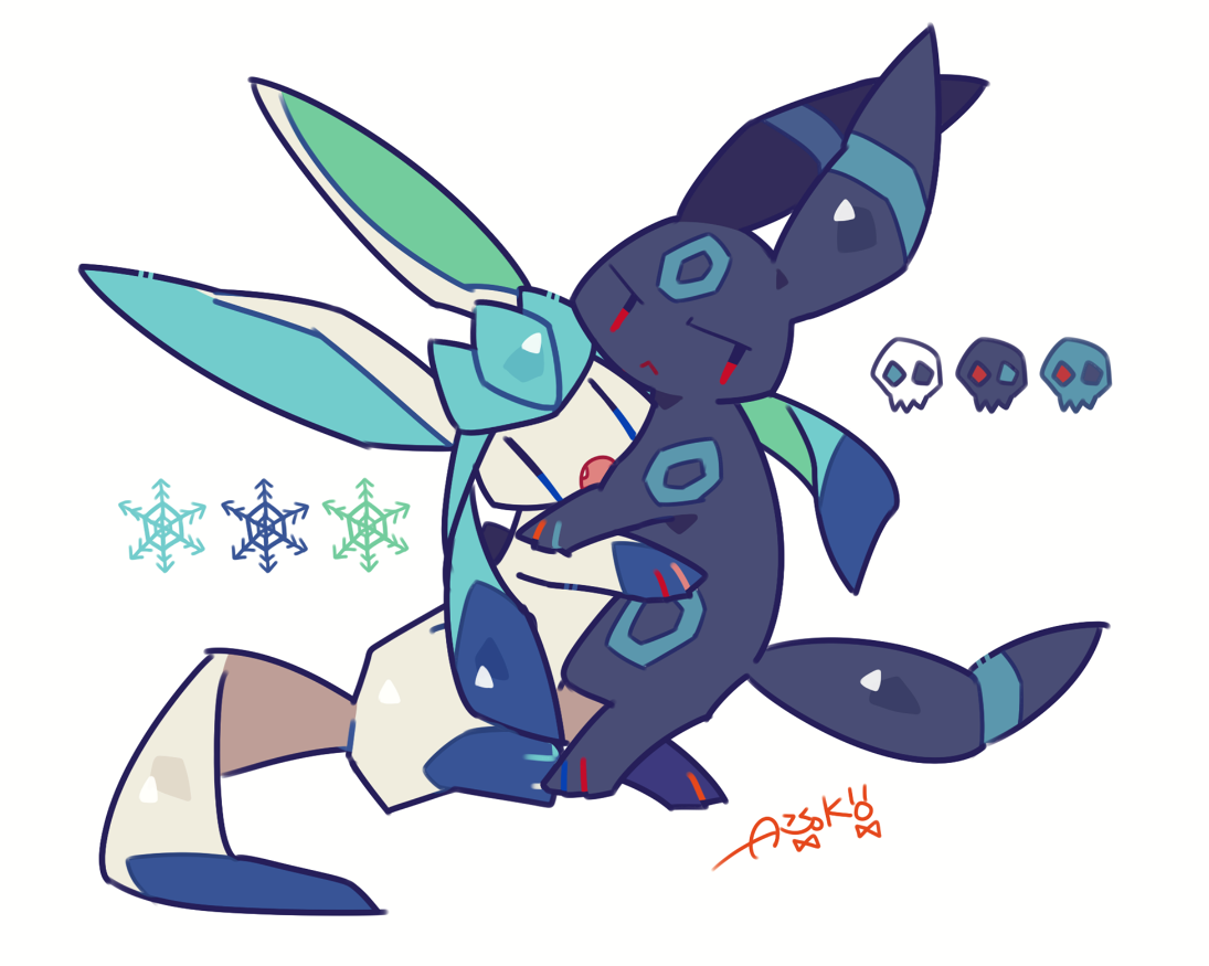 Umbreon And Glaceon Pokemon Drawn By Auko Danbooru I'm a huge glaceon ...