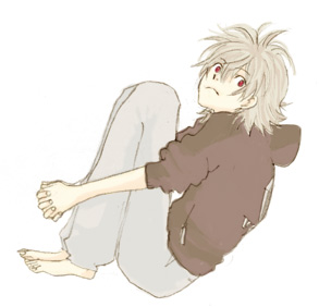 nagisa kaworu (neon genesis evangelion) drawn by lrk