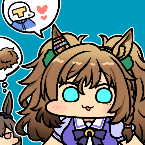 trainer, admire vega, t-head trainer, and blast onepiece (umamusume) drawn by jazz_jack