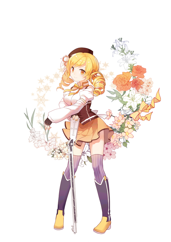 tomoe mami (mahou shoujo madoka magica) drawn by cuivre